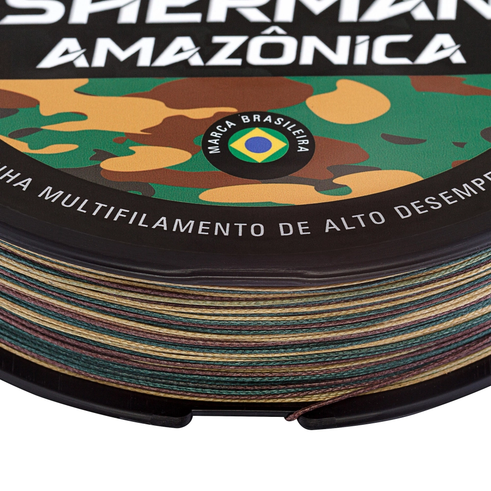 Multifilamento Amazônica 8X 0.80mm (200lb) - Águas Escuras Produto Multifilamento Amazônica 8X 0.80mm (200lb) - Águas Escuras